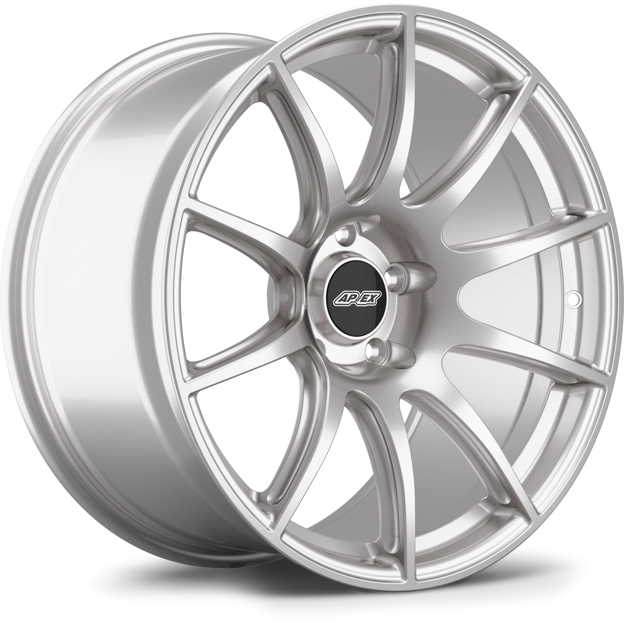 APEX SM101995ET22-5120-7256-RS Колісний диск SM-10 19x9.5 ET22 5x120 Гоночний срібний для BMW Photo-0 