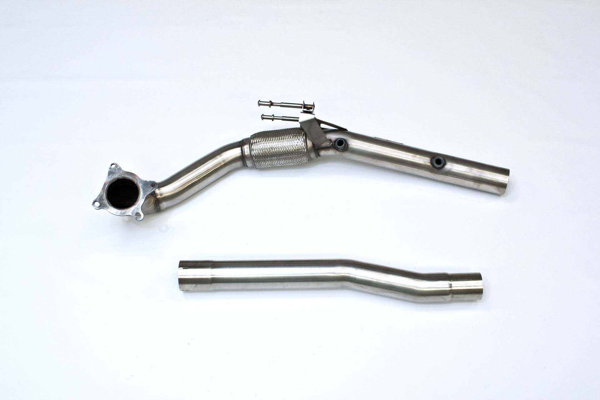 MILLTEK SSXAU284 Large-bore Downpipe and De-cat для AUDI A3 1.8 TSI 2WD 3-Door Photo-0 