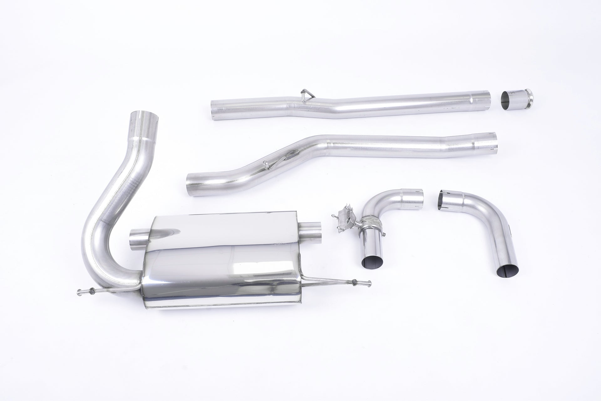 MILLTEK SSXFD254 Кат-бек 115mm JET-115 для FORD Focus Mk3 RS 2.3 L EcoBoost 4WD 5-Door Hatchback Photo-0 