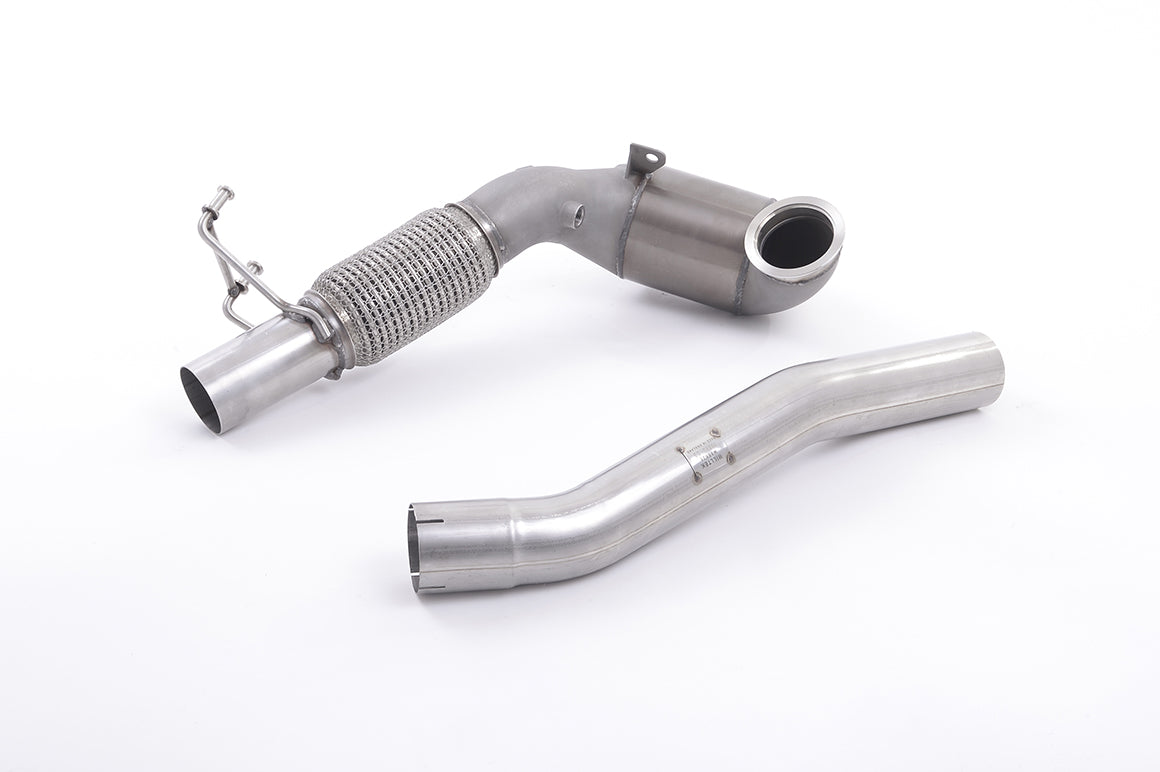 MILLTEK SSXSK24 Cast Downpipe with Race Cat для SEAT Leon ST Cupra 280 & 290 2.0 TSI Photo-0 