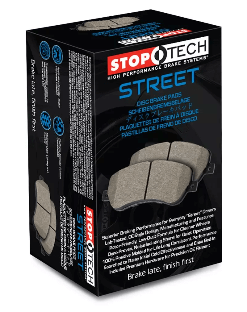 STOPTECH 308.11940 Гальмівні колодки задні Street з пластинами і кріпленням для CADILLAC / CHEVROLET Avalanche/Escalade / Escalade ESV / Escalade EXT 2007-2014 Photo-4 