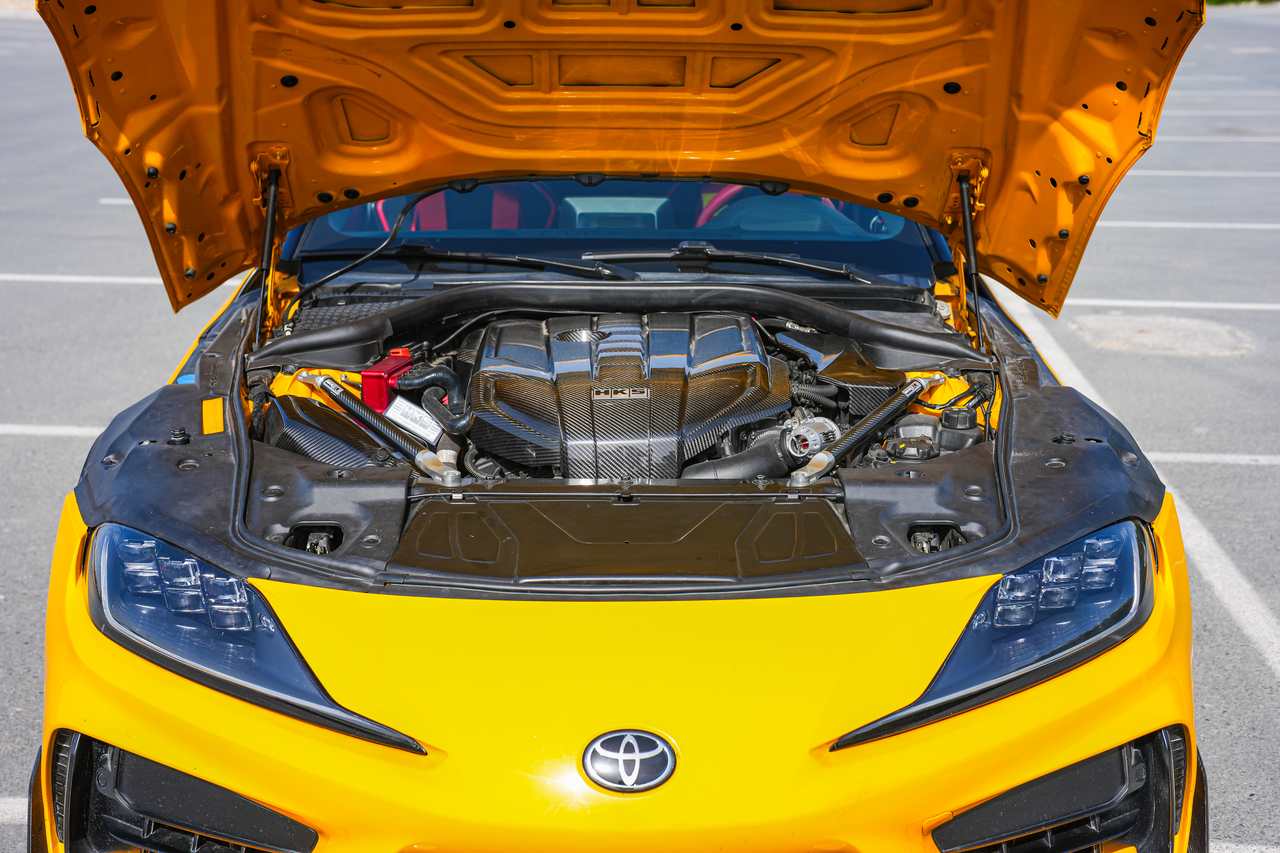 Підкапотний простір TOYOTA SUPRA GR|ATOMIC-SHOP