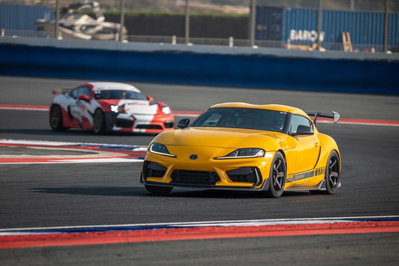 TOYOTA SUPRA GR на треку |ATOMIC-SHOP