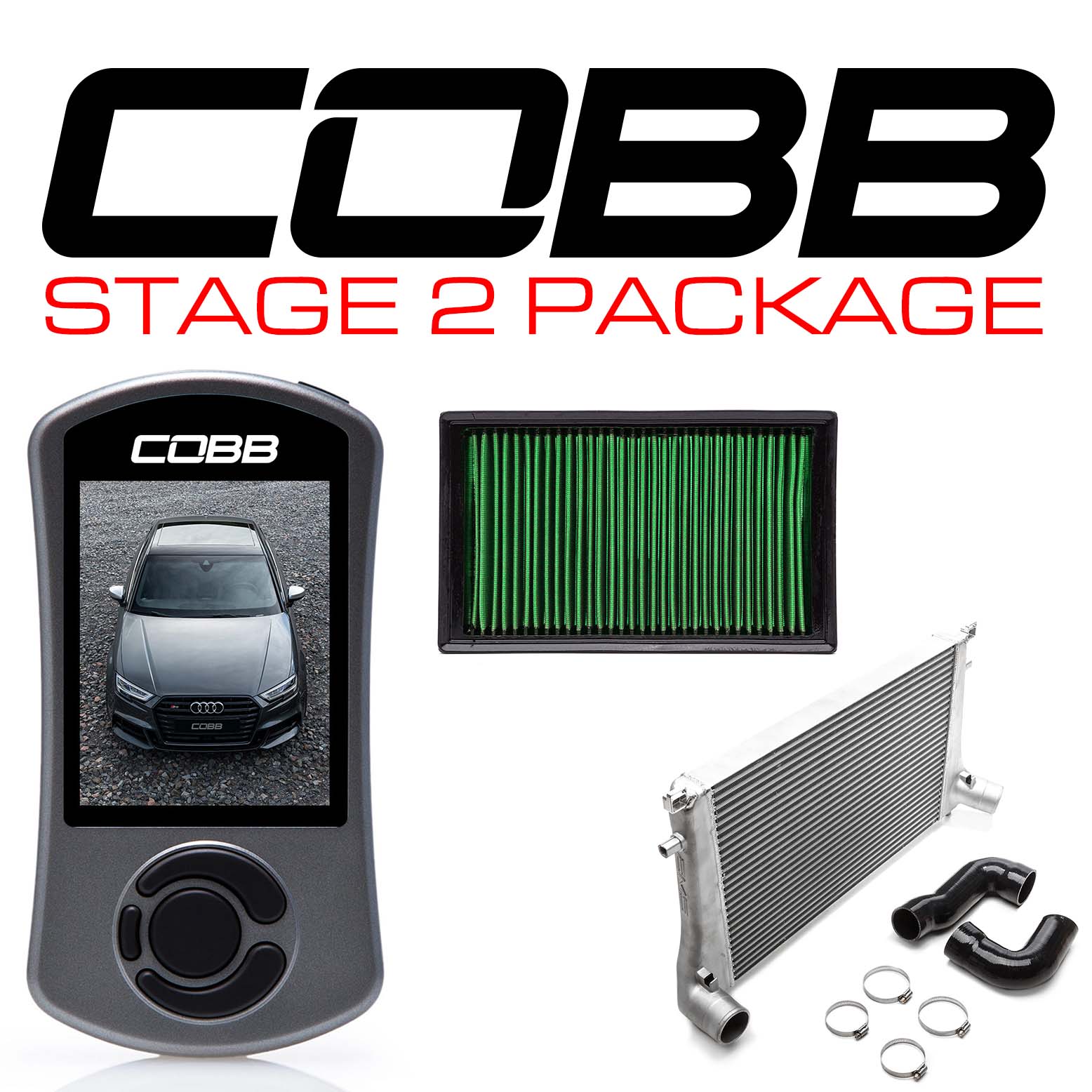 COBB VLK0030020-DSG-A Пакет потужності Stage 2 для AUDI S3 (8V) Photo-1 