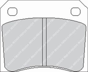 FERODO FCP815H Гальмівні колодки DS2500 Photo-0 