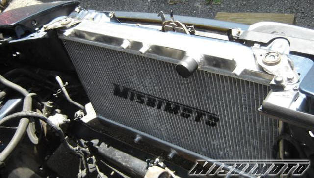 Mishimoto MMRAD-ECL-95T Радіатор охолодження алюмінієвий MITSUBISHI ECLIPSE TURBO 95-99 (МКПП) Photo-1 