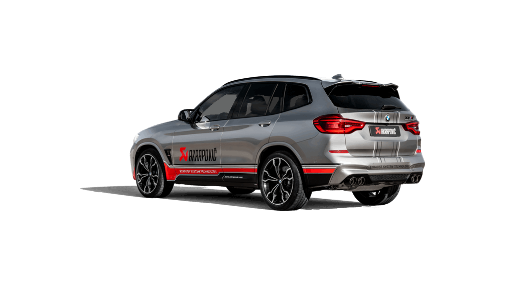 AKRAPOVIC S-BM/T/10H Вихлопна система Slip-On Line (титан) для BMW X3M (F97) / X4M (F98) 2020-2024 Photo-3 