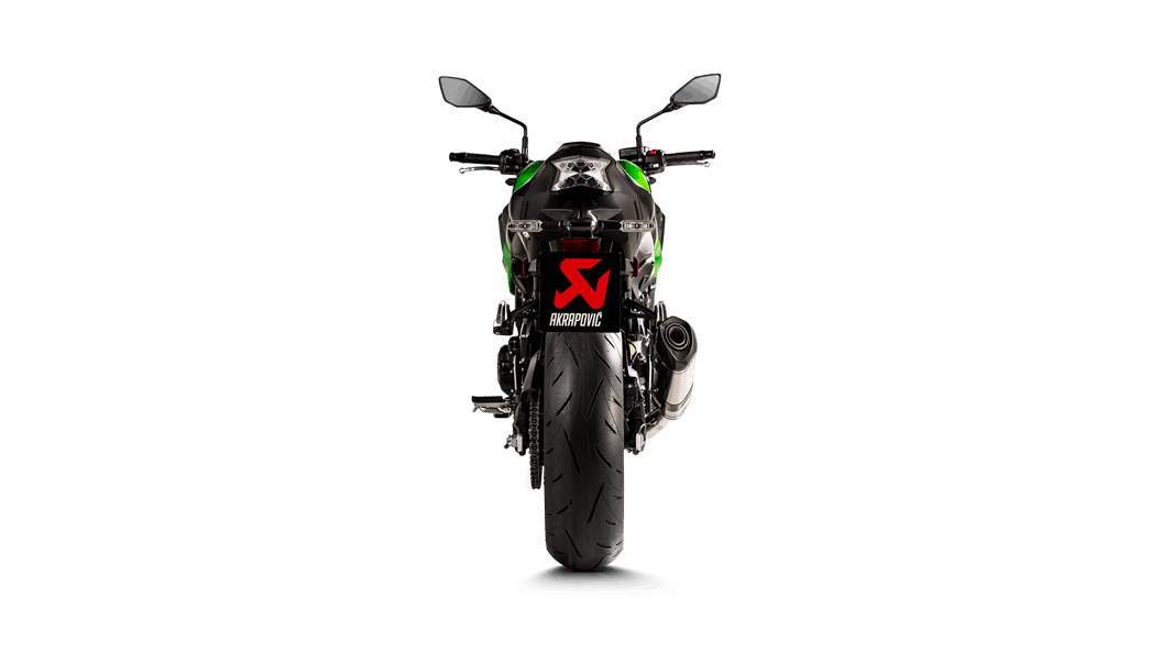 AKRAPOVIC s-K9SO6-HZT Вихлопна система Slip-On Line (Titanium) Kawasaki Z900 2020 Photo-3 