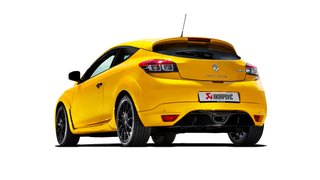 AKRAPOVIC S-RE/T/1 Вихлопна система Evolution Line (Titanium) для RENAULT Mеgane Coupе RS 2010-2016 Photo-2 