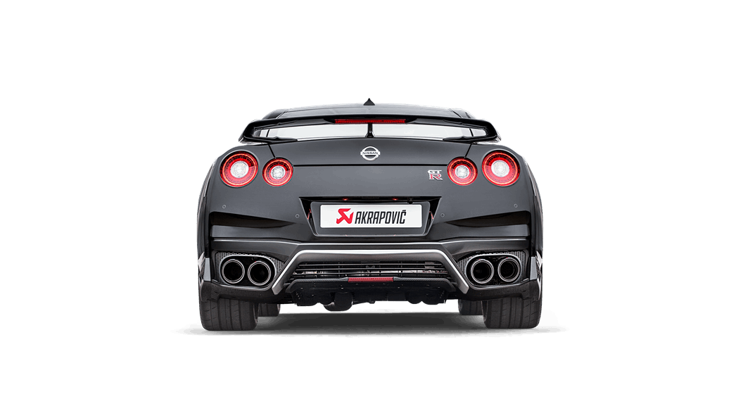 AKRAPOVIC S-NI/TI/1 Вихлопна система Evolution Line (титан) для NISSAN GT-R (R35) 2008-2024 Photo-1 