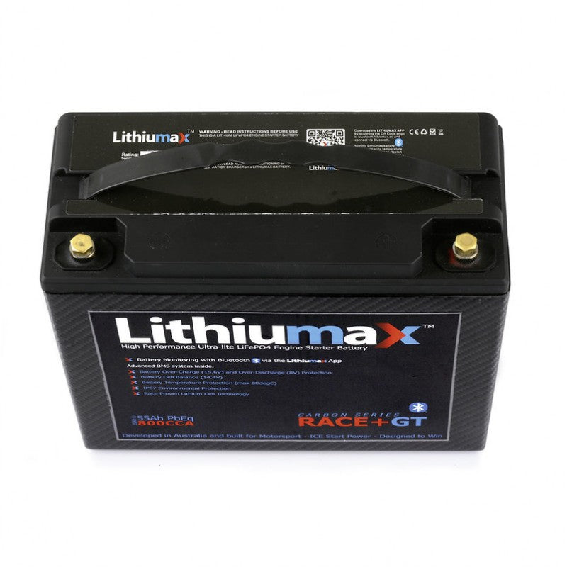 LITHIUMAX RACE+GT Акумулятор RACE+GT Bluetooth 800CA 55Ah Photo-2 