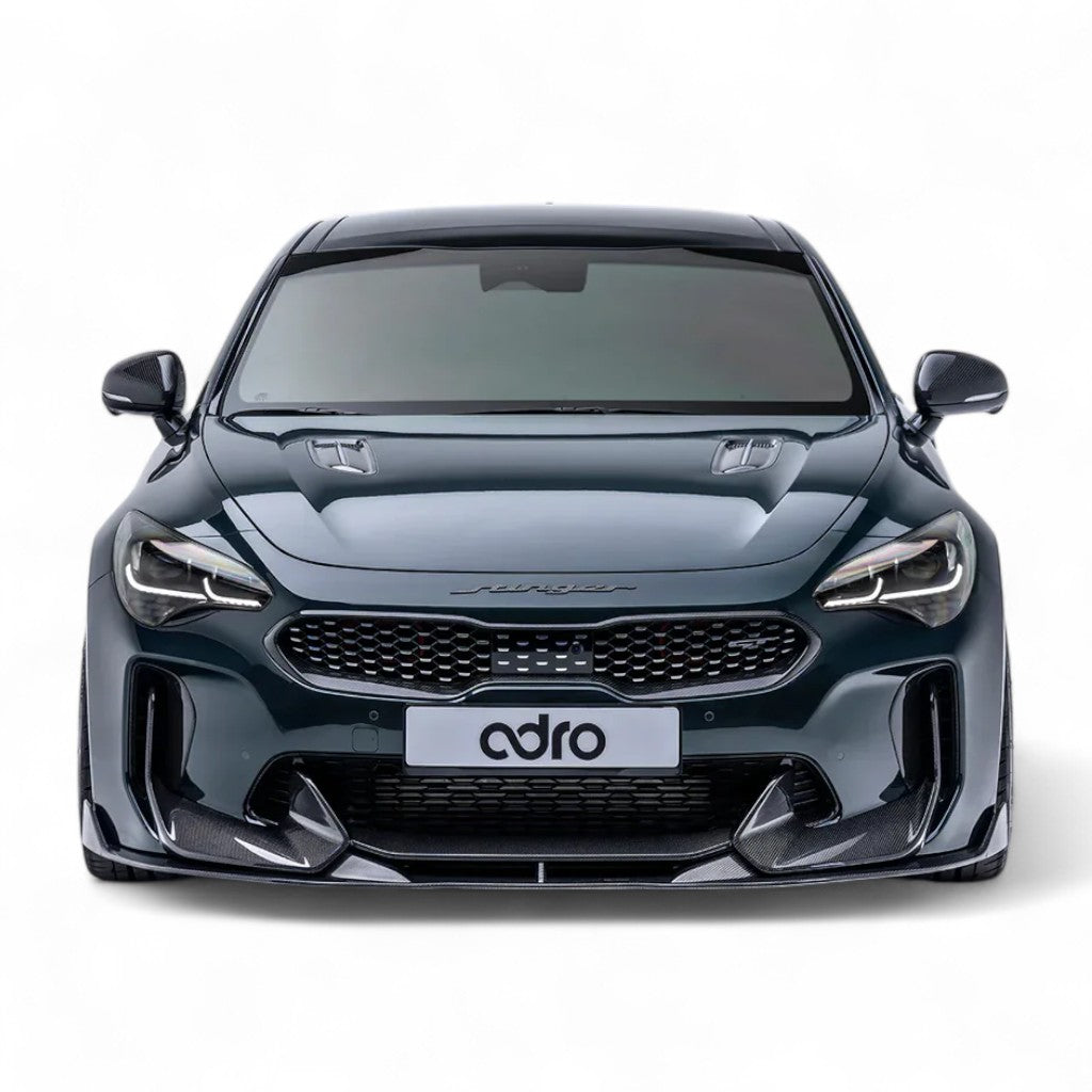 ADRO A12A30-1223 Нижня накладка на передній бампер V3 для KIA Stinger 2018- Photo-1 