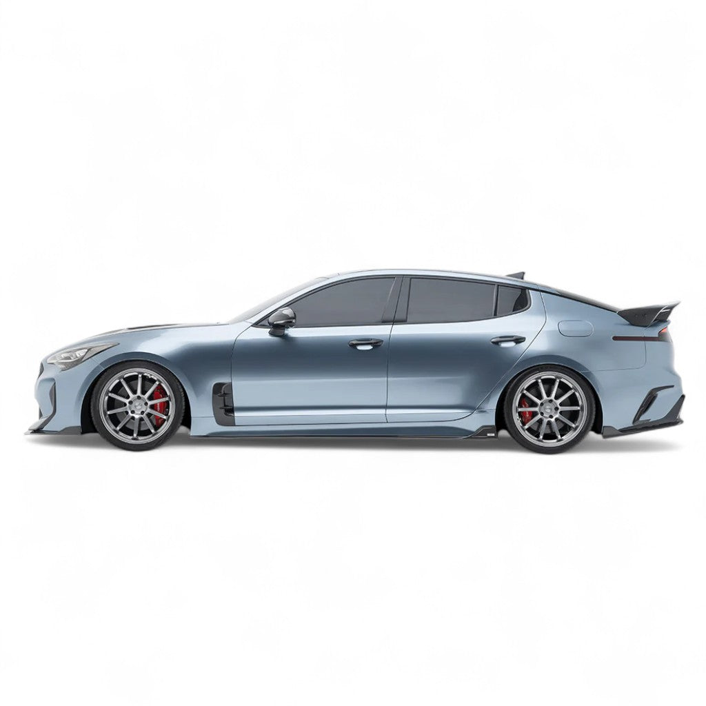 ADRO A12A30-1402 Бічні пороги V2 для KIA Stinger 2018- Photo-3 