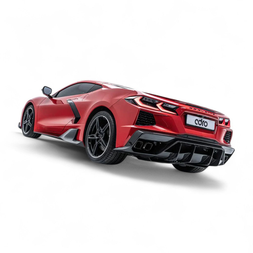 ADRO A13A10-1301 Задній дифузор для CHEVROLET Corvette (C8) 2020- Photo-2 