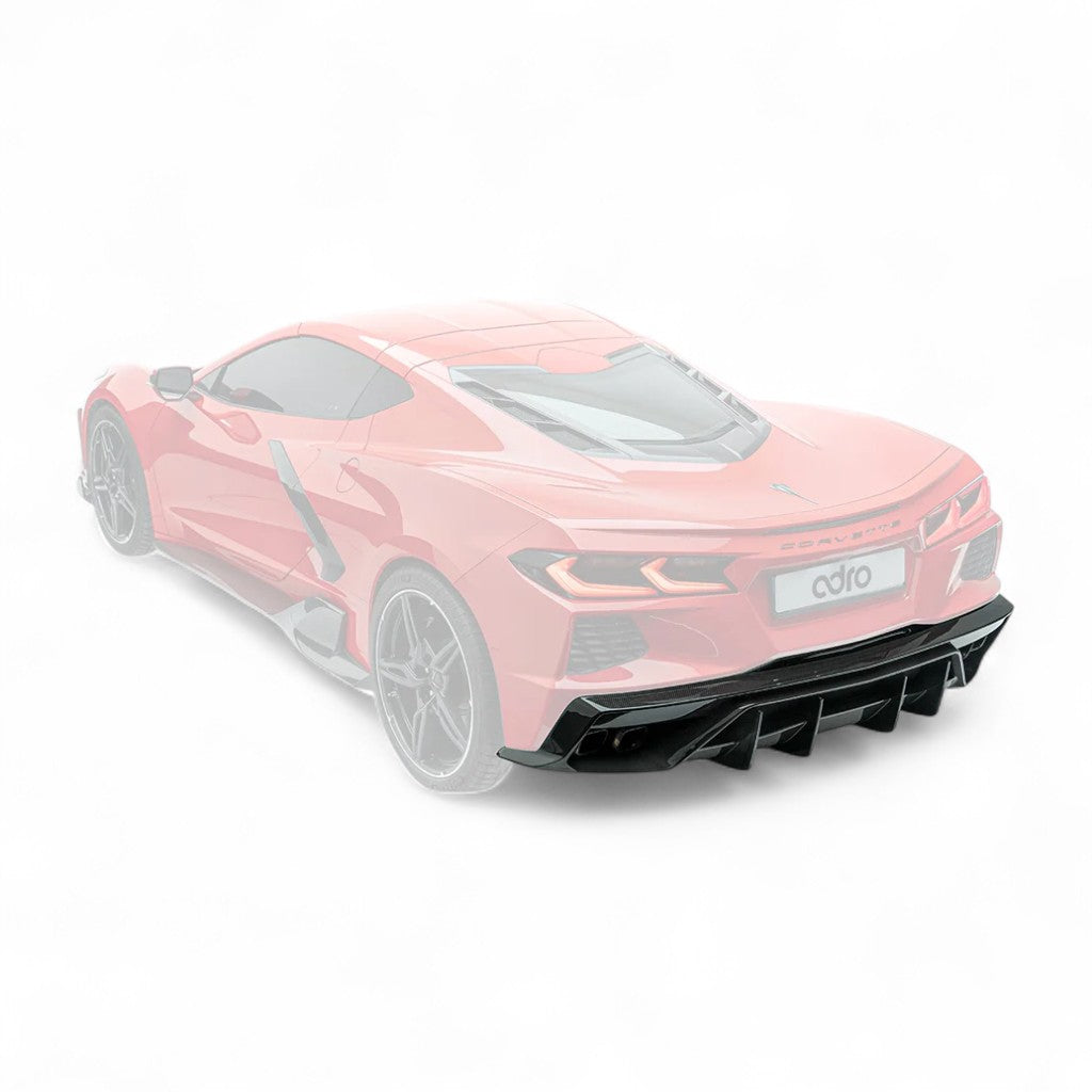 ADRO A13A10-1301 Задній дифузор для CHEVROLET Corvette (C8) 2020- Photo-0 