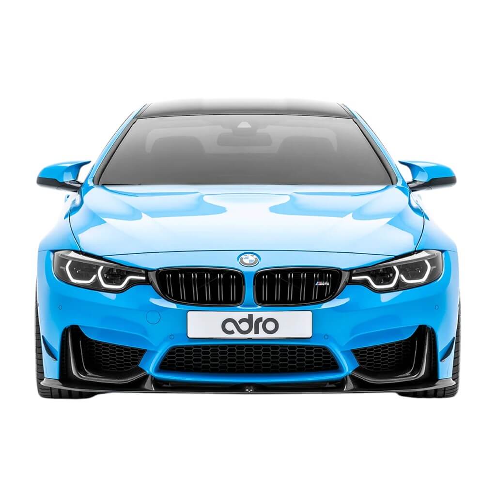 ADRO A14A10-1201 Накладка на передній бампер для BMW M3 (F80) / M4 (F82 / F83) Photo-1 