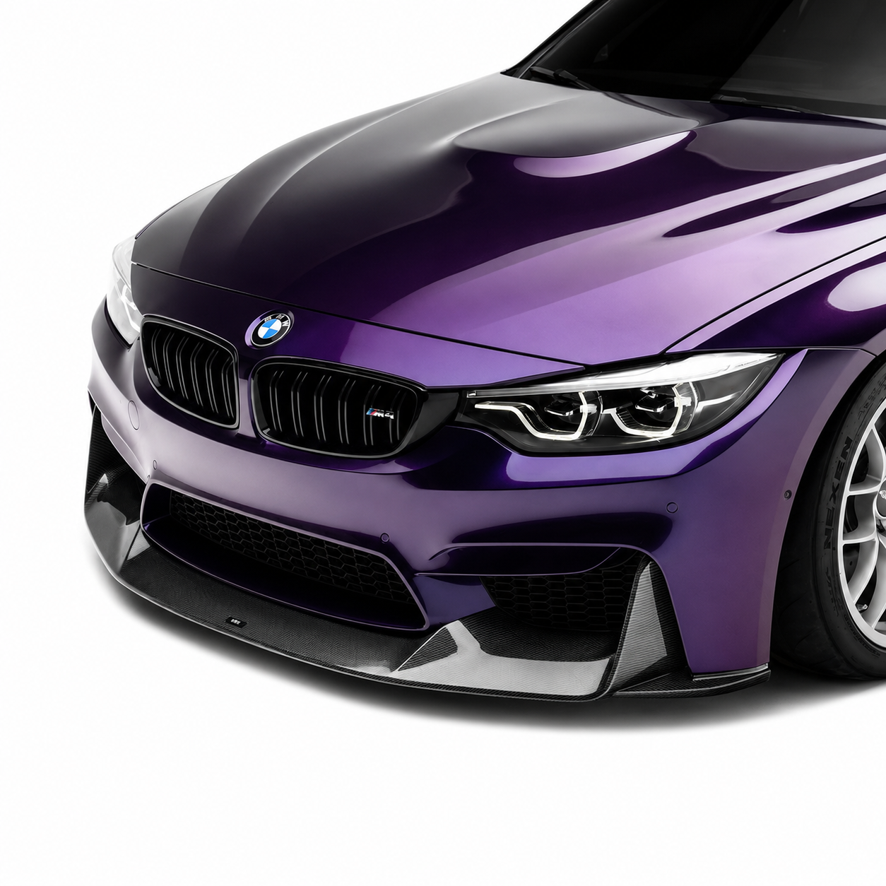 ADRO A14A10-1202 Передній спойлер V2 для BMW M3 (F80) / M4 (F82) Photo-4 