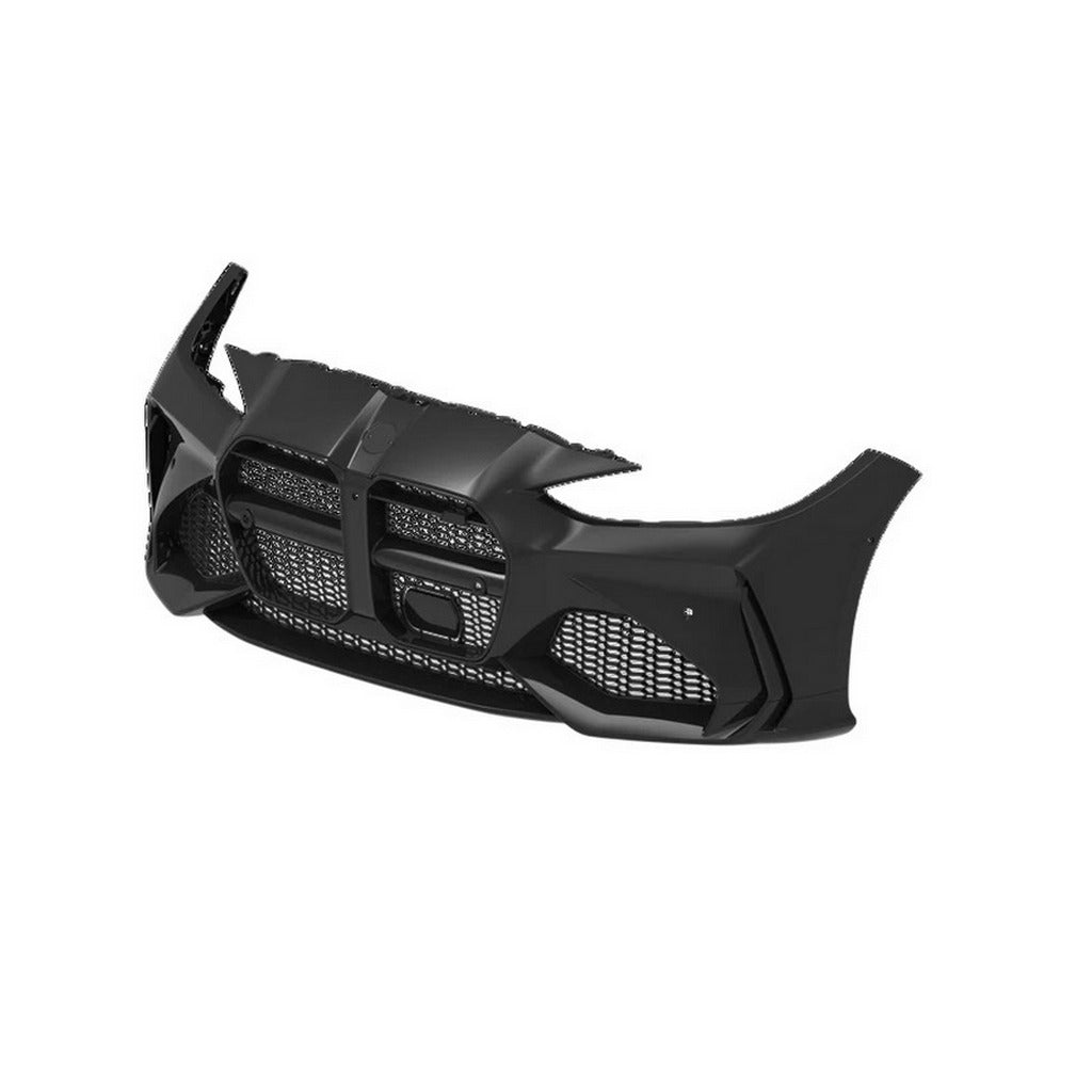 ADRO A14A11-2101/A14A11-1201 Комплект переднього бампера зі сплітером для BMW M3 (G80) / M4 (G82 / G83) 2020- Photo-2 