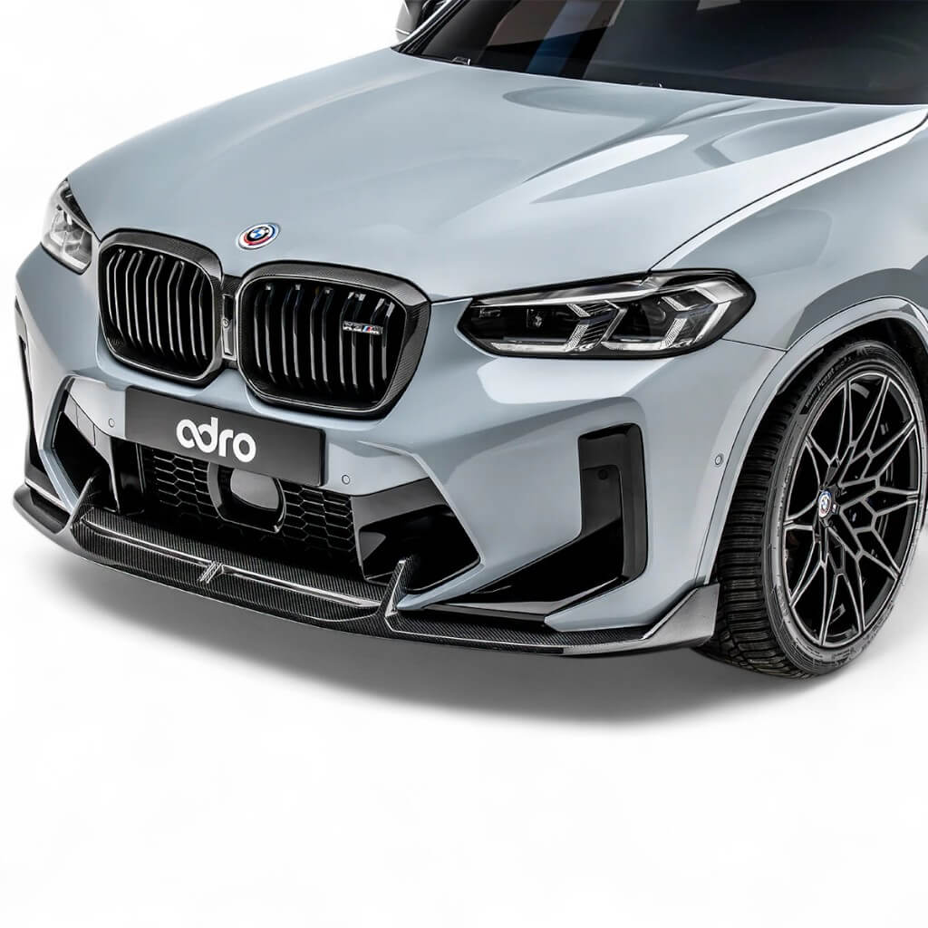 ADRO A14AB10-1201 Накладка на передній бампер, карбон для BMW X3M (F97) Photo-3 