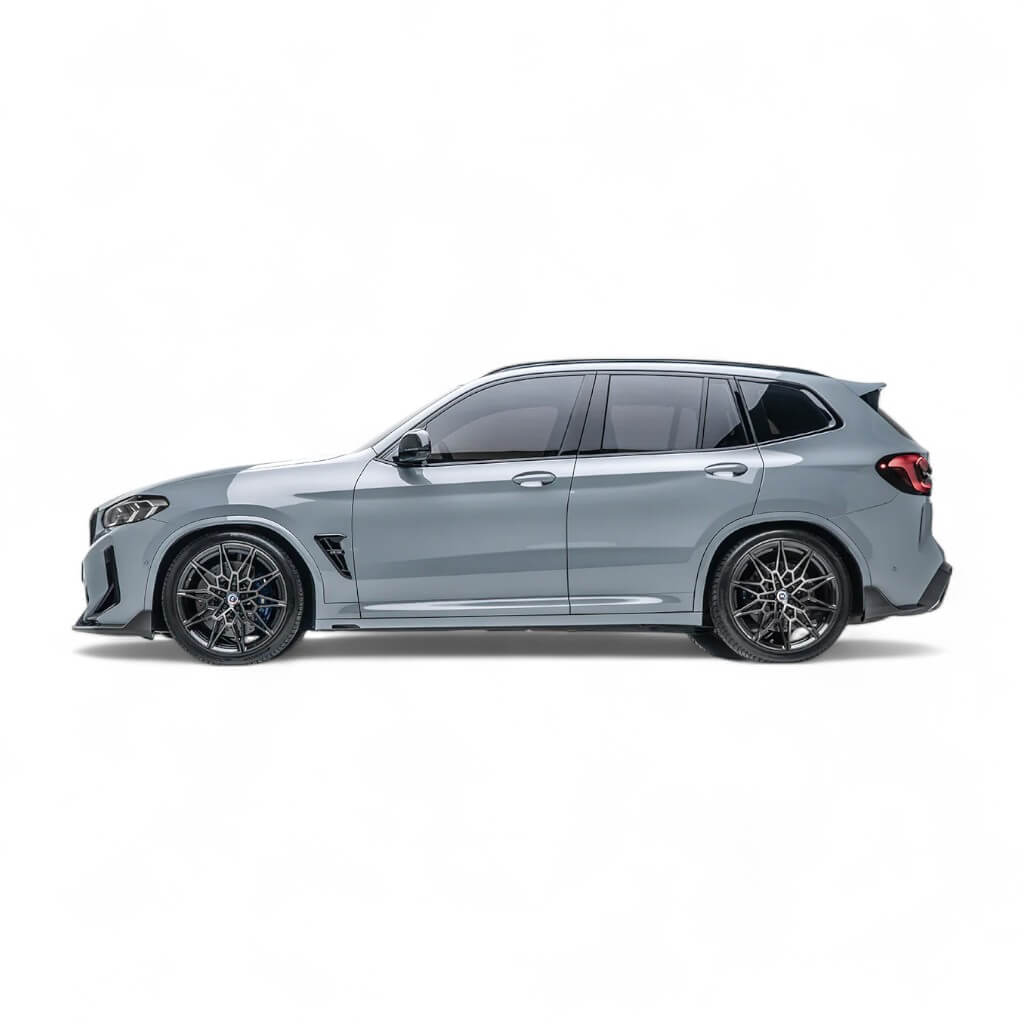 ADRO A14AB10-1201 Накладка на передній бампер, карбон для BMW X3M (F97) Photo-6 