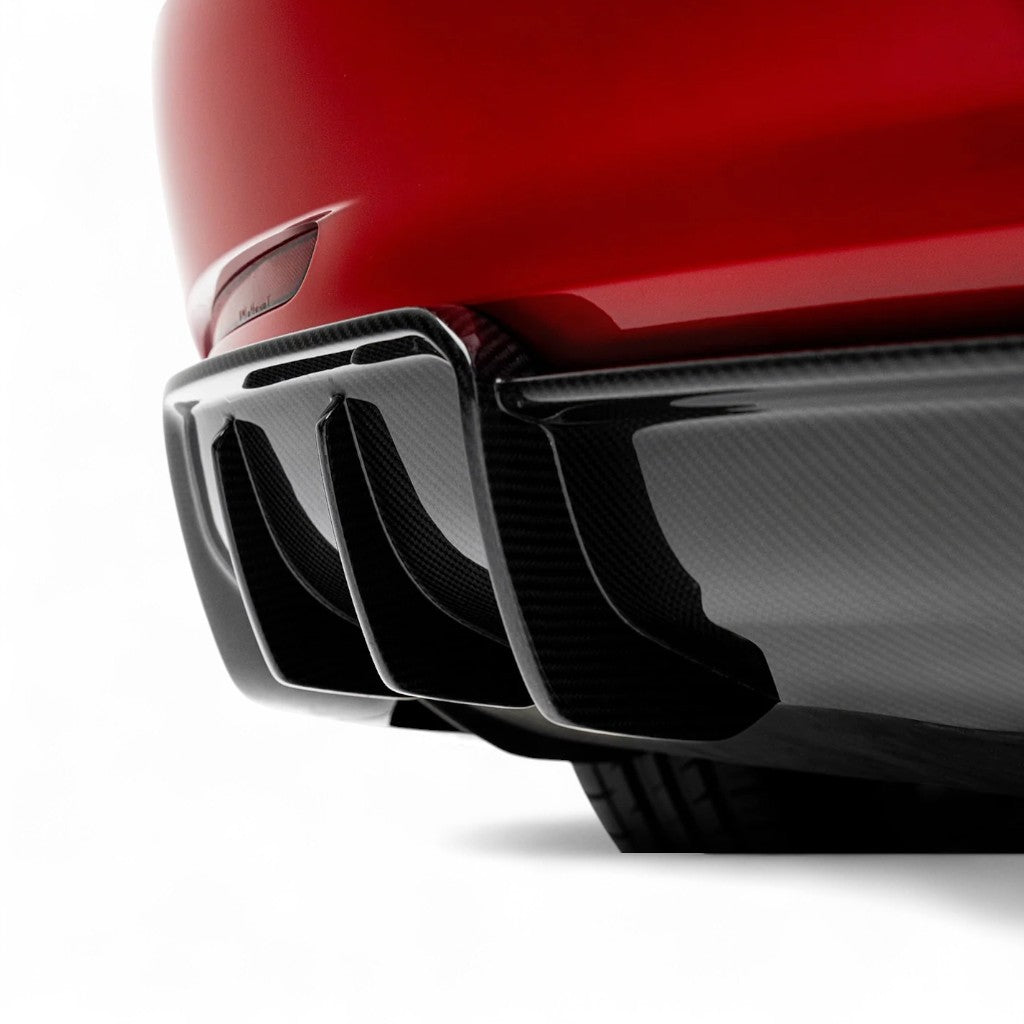ADRO A15A10-1301 Задній дифузор V1 для TESLA Model 3 Photo-2 