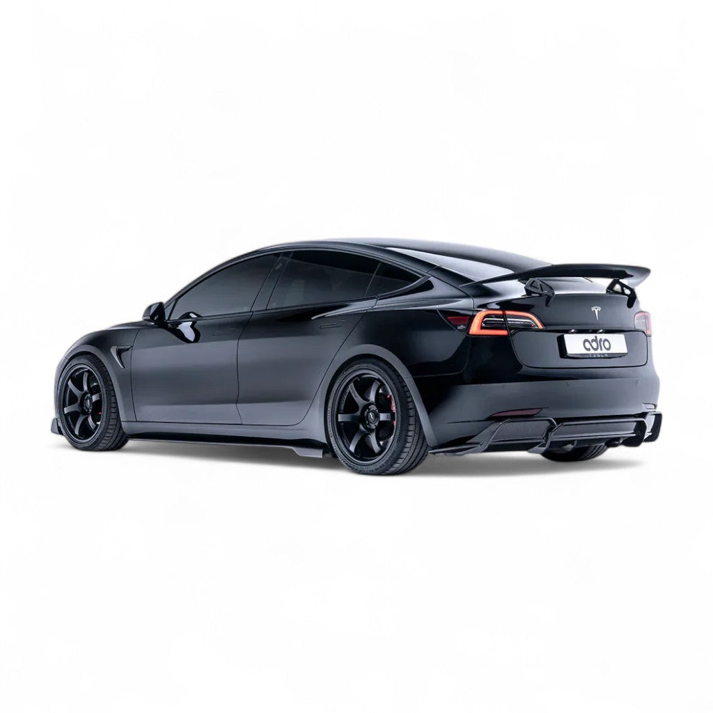 ADRO A15A10-1302 Задній дифузор V2 для TESLA Model 3 Photo-1 