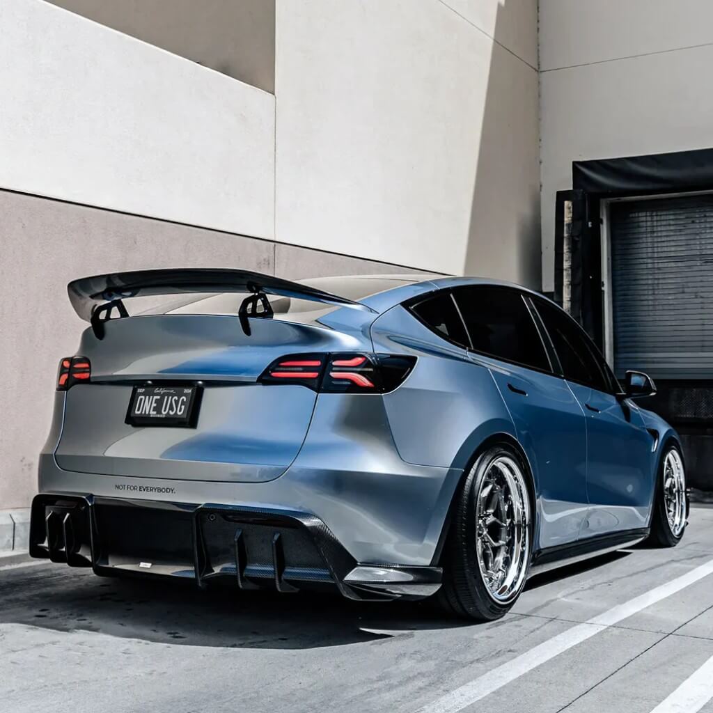 ADRO A15A20-1502 Вигнуте антикрило Swan Neck AT-S для TESLA Model Y Photo-2 