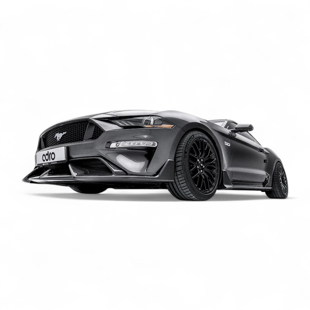 ADRO A16A10-1211 Нижня накладка на передній бампер для FORD Mustang EcoBoost / GT 2018-2023 Photo-6 