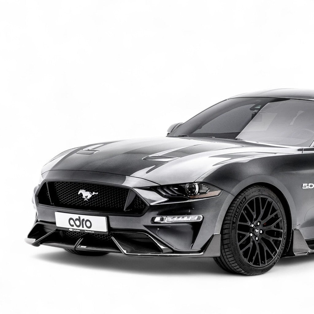 ADRO A16A10-1211 Нижня накладка на передній бампер для FORD Mustang EcoBoost / GT 2018-2023 Photo-0 