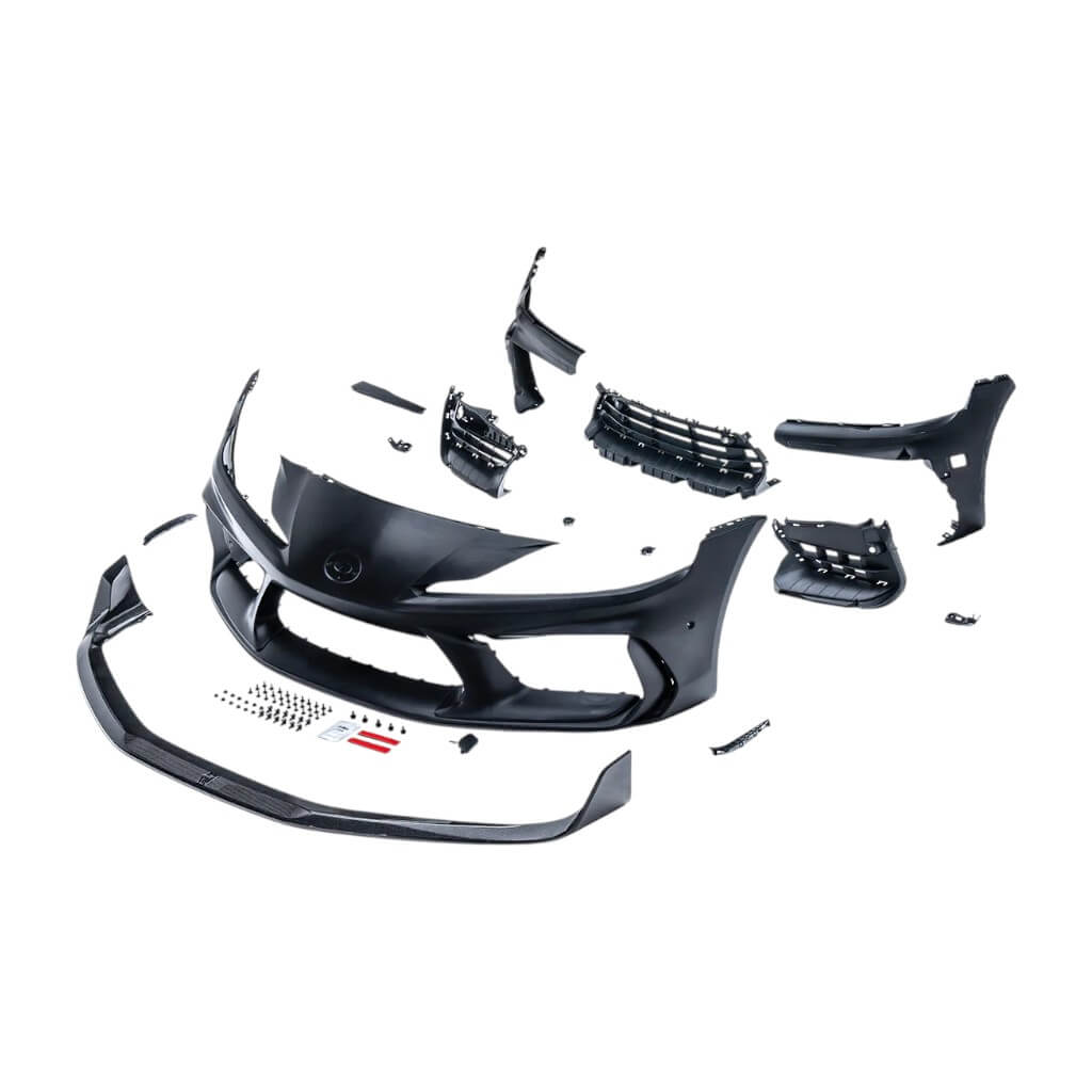 ADRO A18A20-2101/A18A20-1202 Комплект переднього бампера і накладки для TOYOTA GR Supra 2020- Photo-1 
