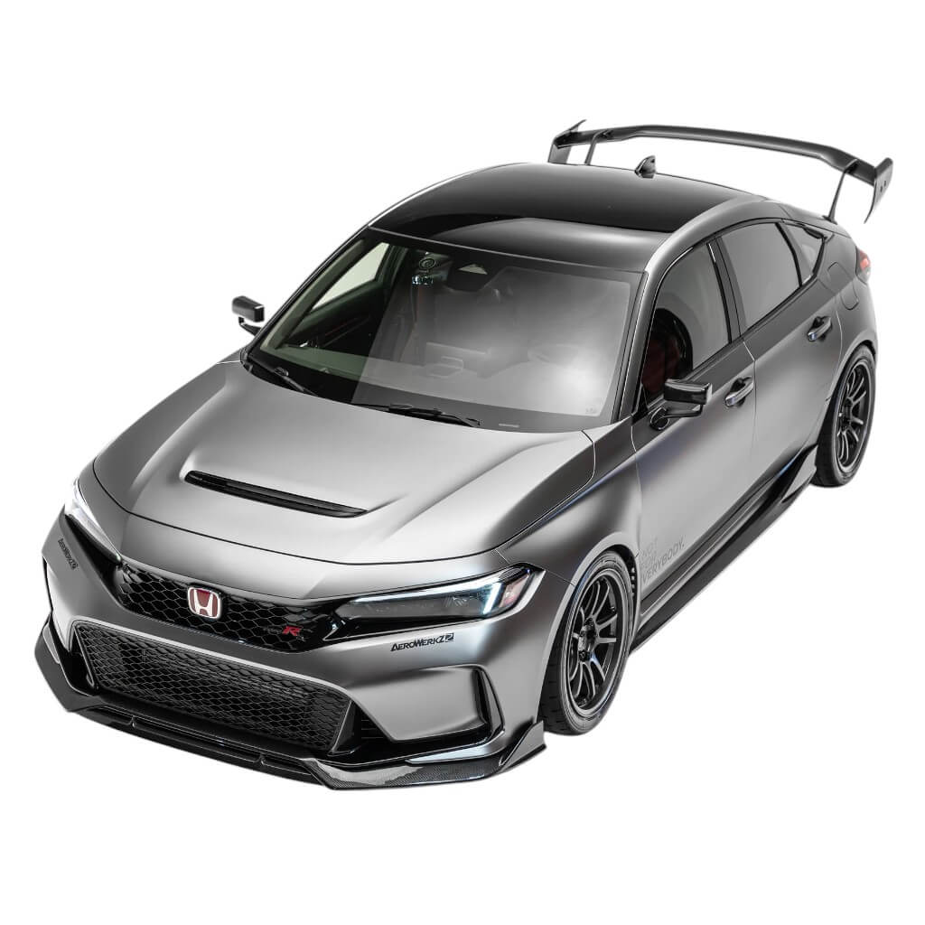 ADRO A22A10-1201 Накладка на передній бампер для HONDA Civic Type R 2023- Photo-5 
