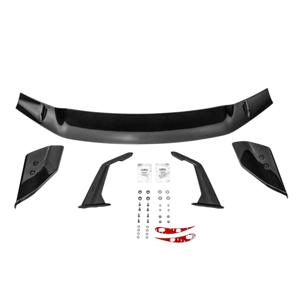 ADRO A22A10-1501 Вигнуте антикрило Swan Neck AT-R4 для HONDA Civic Type R 2023- Photo-0 