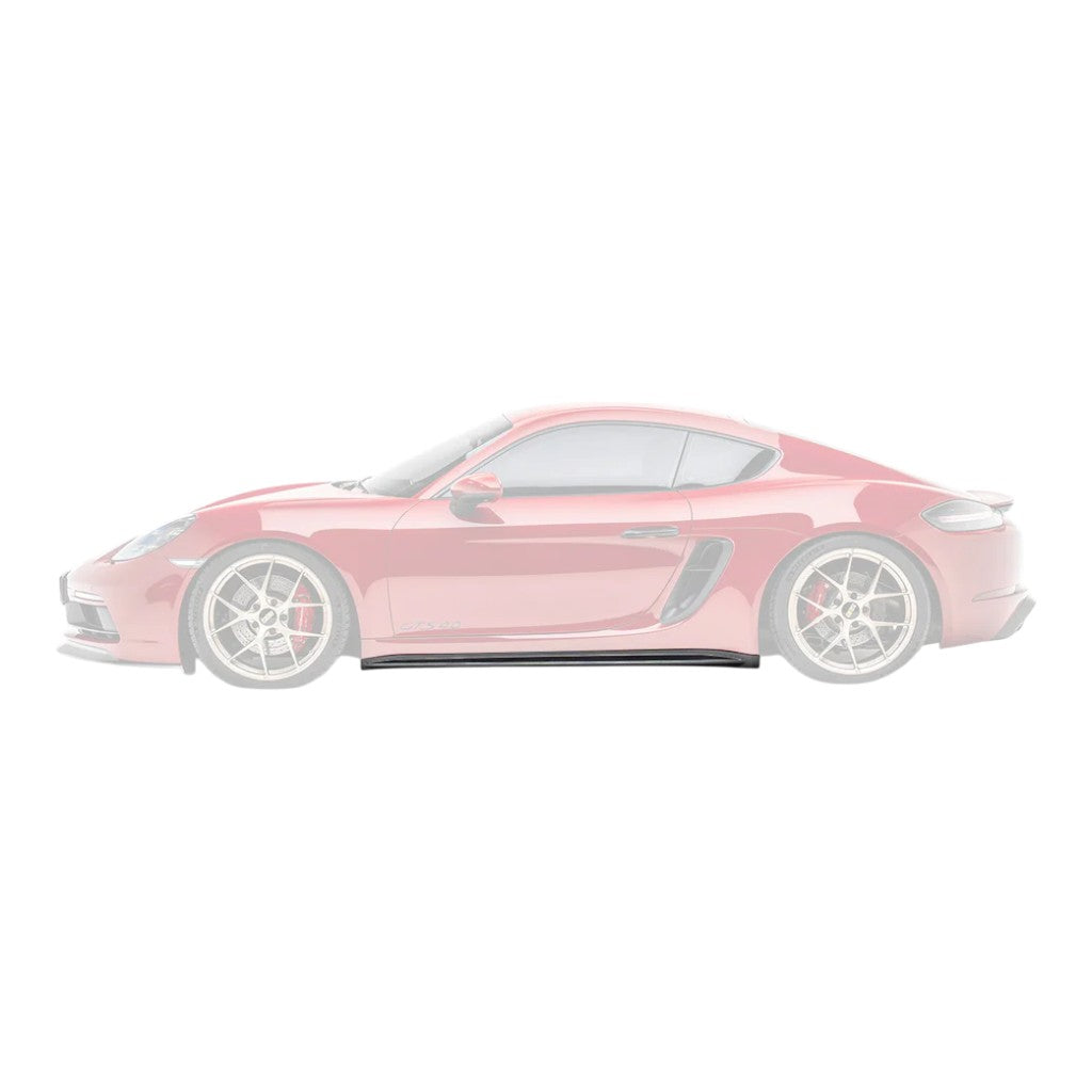 ADRO A23A20-1401 Бічні пороги (карбон) для PORSCHE 718 Cayman/Boxster/S/T/GTS/GTS 4.0/Spyder/Spyder RS/GT4 RS(982) Photo-0 