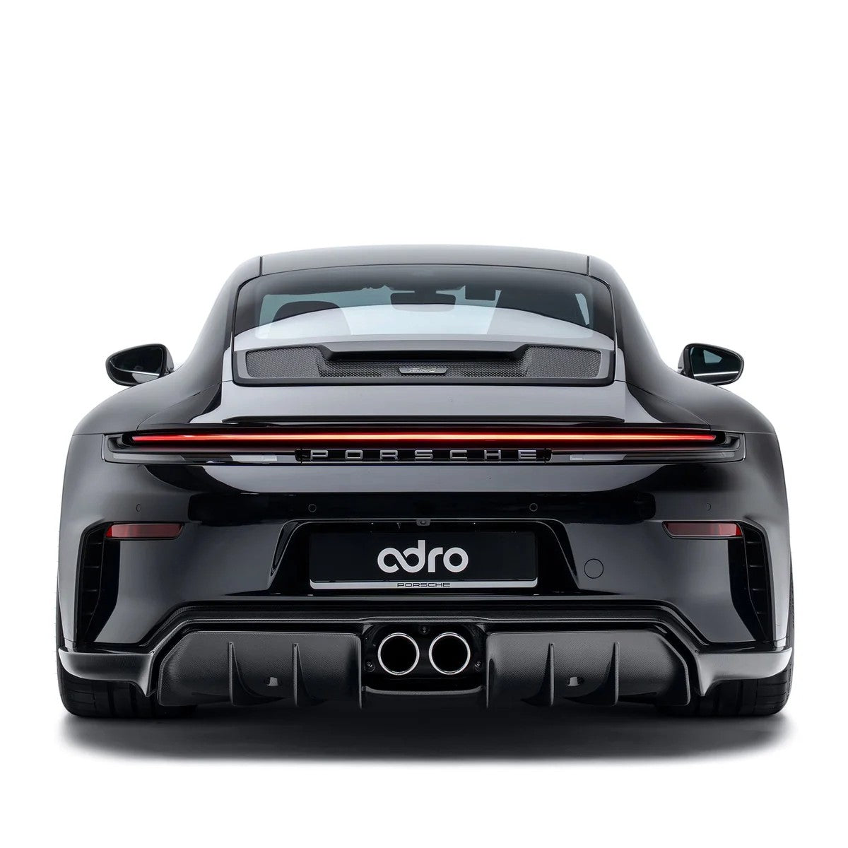 ADRO A23A30-1301 Задній дифузор V2 з препрег карбону для PORSCHE 911 GT3 (992.2) Photo-1 