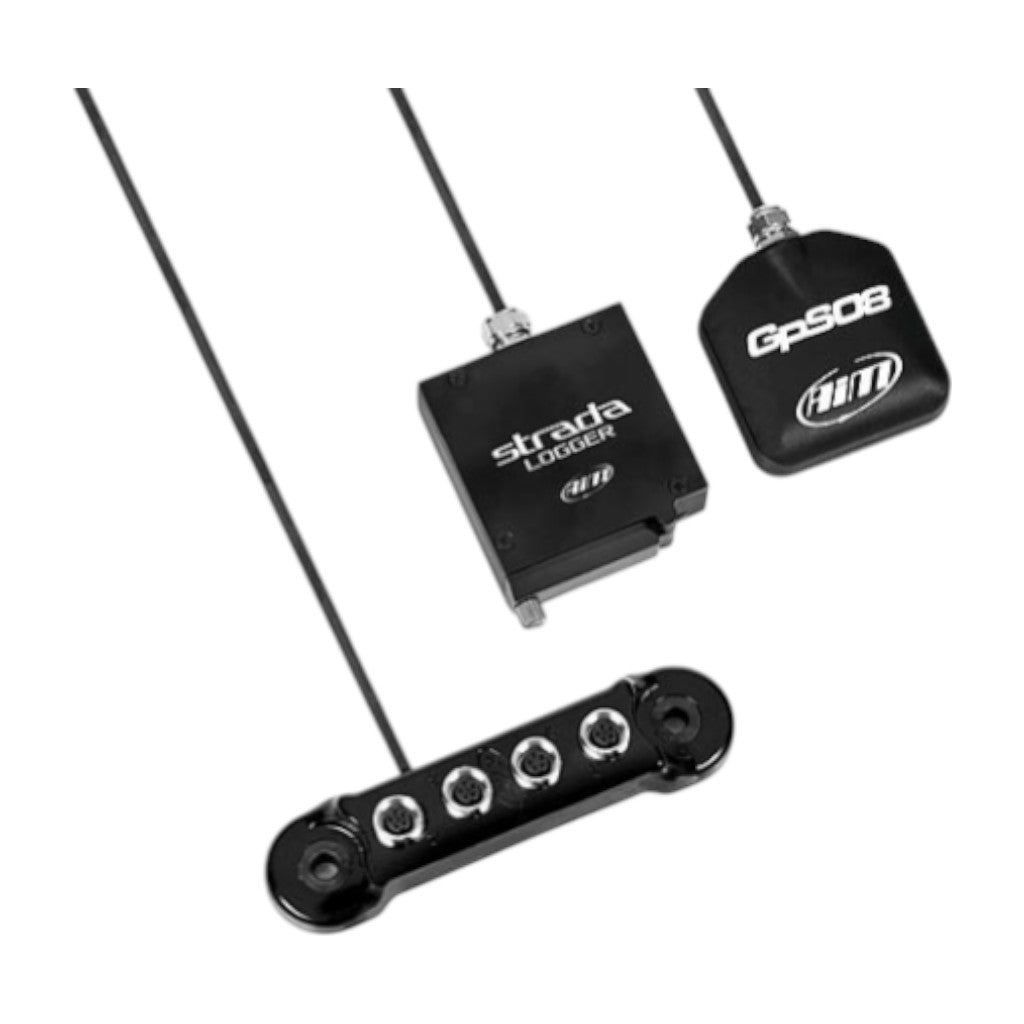 AIM X08MMD04G13DH04 Strada Logger + Кабель (40см), GPS08 Модуль + Кабель (1,3 м), Дата хаб + Кабель (40см) Photo-0 