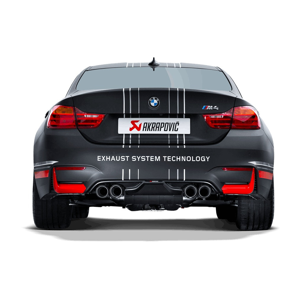 AKRAPOVIC DI-BM/CA/1 Задній дифузор (карбон) для BMW M3 (F80) / M4 (F82 / F83) 2014-2019 Photo-2 