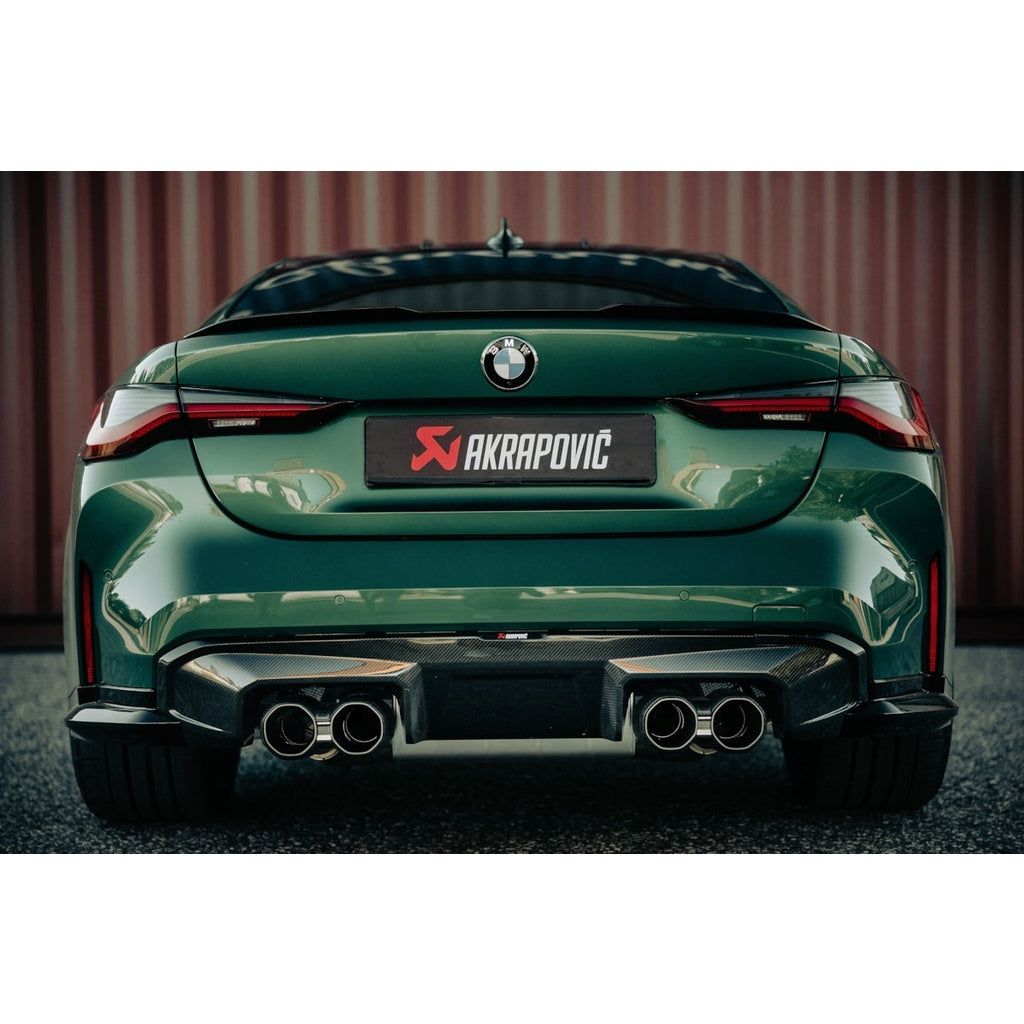AKRAPOVIC DI-BM/CA/9/G Задній дифузор (карбон / глянець) для BMW M3 (G80 / G81) / M4 (G82 / G83) Photo-1 