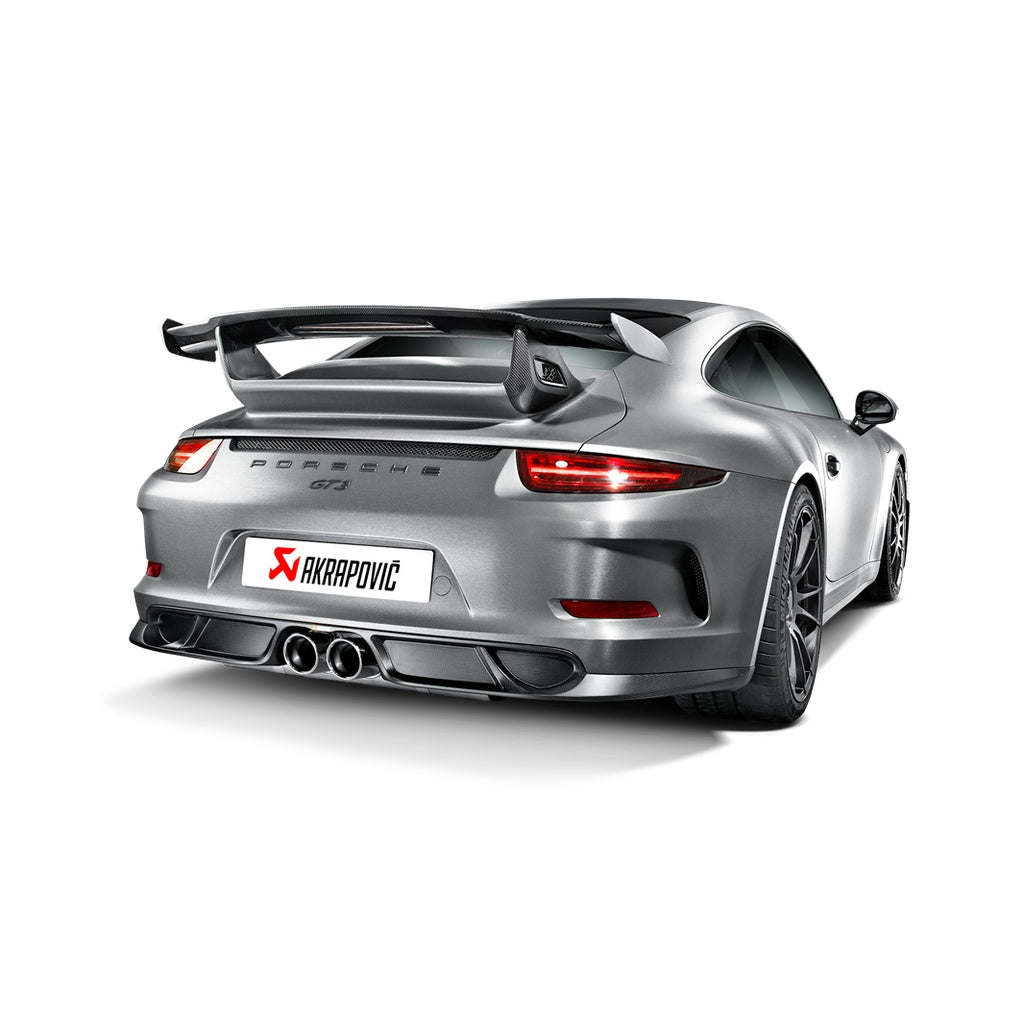 AKRAPOVIC DI-PO/CA/1 Задній дифузор (карбон) для PORSCHE 911 GT3 (991) 2014-2017 Photo-3 