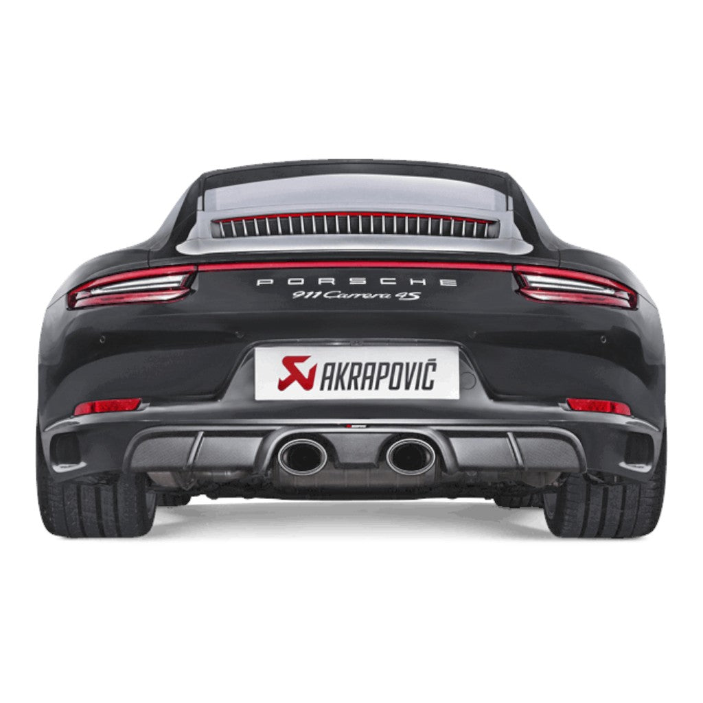 AKRAPOVIC DI-PO/CA/3 Задній дифузор (карбон / матовий) для PORSCHE 911 Carrera / S / 4 / 4S (991.2) Photo-1 