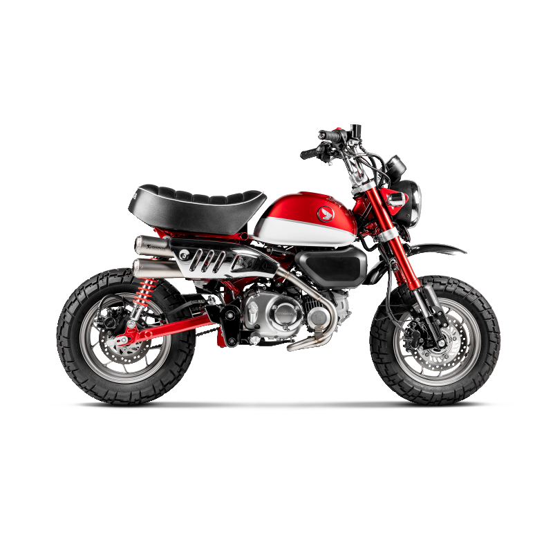 AKRAPOVIC E-H125R3 Додатковий вихлопний колектор (нержавіюча сталь) для HONDA Monkey 2019-2023 Photo-2 