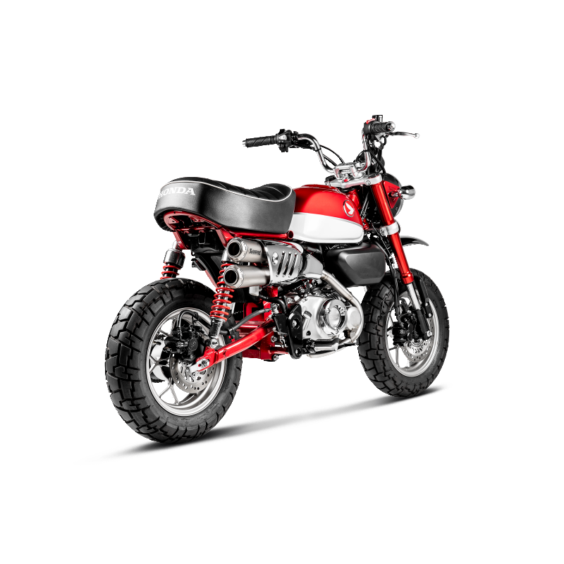 AKRAPOVIC E-H125R3 Додатковий вихлопний колектор (нержавіюча сталь) для HONDA Monkey 2019-2023 Photo-3 