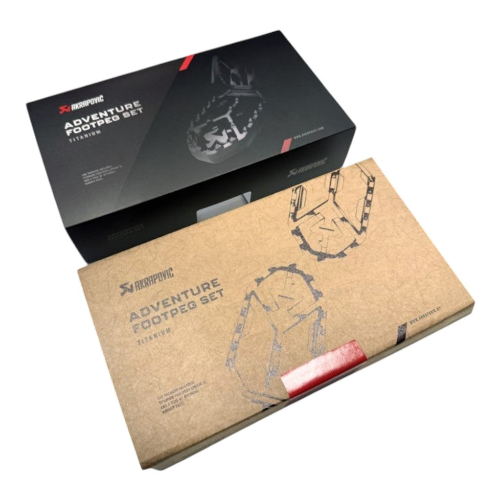AKRAPOVIC F-SU9T1 Комплект підніжок Adventure (титан) для SUZUKI V-STROM 1050 / V-STROM 800 / 800DE 2020-2026 Photo-2 