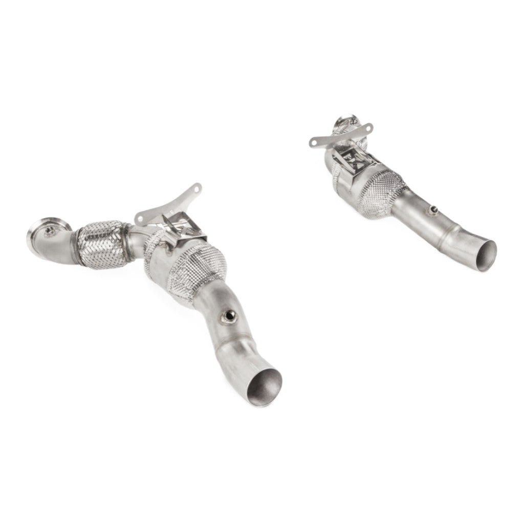 AKRAPOVIC L-FE/SS/2 Комплект лінк-пайпів без каталізатора (нержавіюча сталь) для FERRARI 488 GTB / 488 Spider 2016–2019 Photo-0 