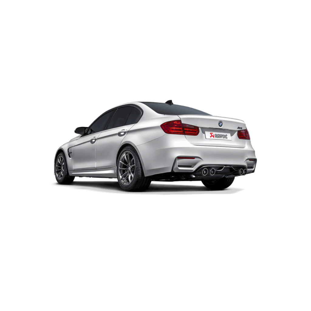 AKRAPOVIC M-BM/T/8H Задня частина вихлопної системи Slip-On для BMW M3 (F80) / M4 (F82) 2014-2018 (без насадок) Photo-8 