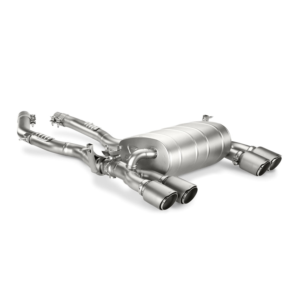 AKRAPOVIC M-BM/T/8H Вихлопна система Slip-On Line (титан) для BMW M3 (F80) / M4 (F82) Сертифікат ECE Photo-2 