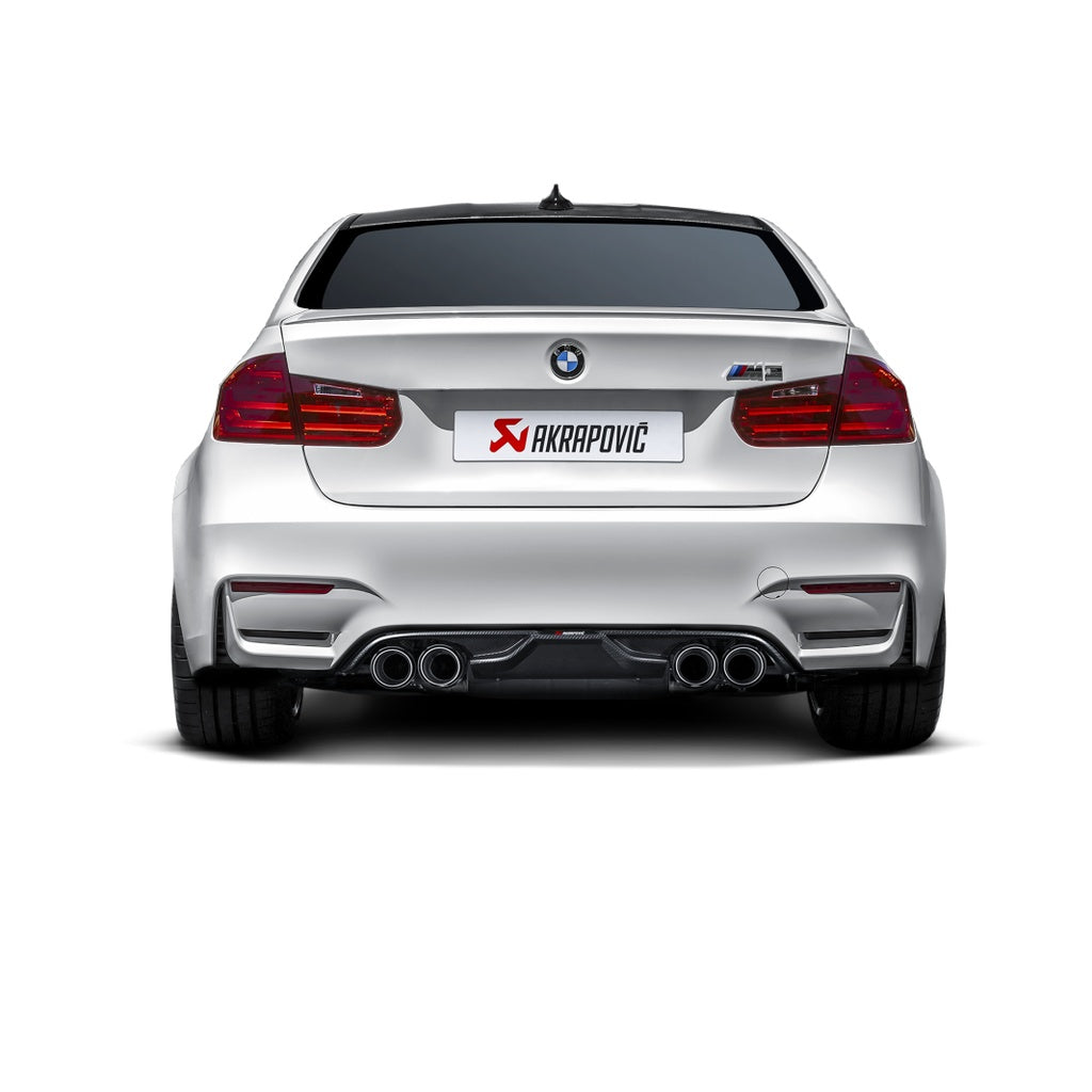 AKRAPOVIC M-BM/T/8H Вихлопна система Slip-On Line (титан) для BMW M3 (F80) / M4 (F82) Сертифікат ECE Photo-7 