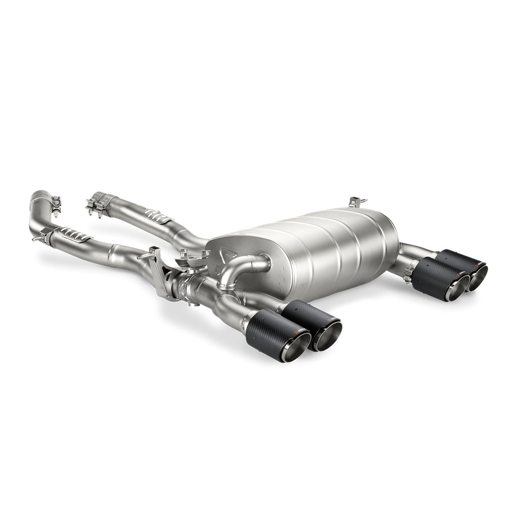 AKRAPOVIC M-BM/T/8H Вихлопна система Slip-On Line (титан) для BMW M3 (F80) / M4 (F82) Сертифікат ECE Photo-0 