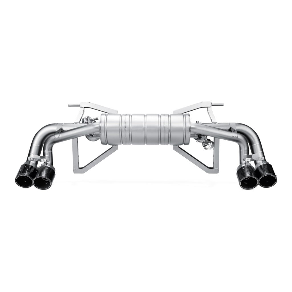 AKRAPOVIC M-LA/T/4 Вихлопна система Slip-On Line (титан) для LAMBORGHINI Gallardo LP 570-4 Coupe / Spyder Photo-1 