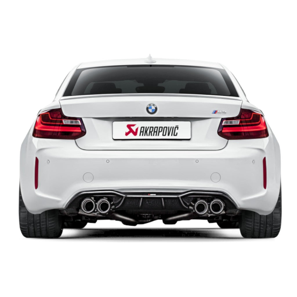 AKRAPOVIC ME-BM/T/8H Вихлопна система Evolution Line (титан) для BMW M2 (F87) 2016-2017 Photo-3 