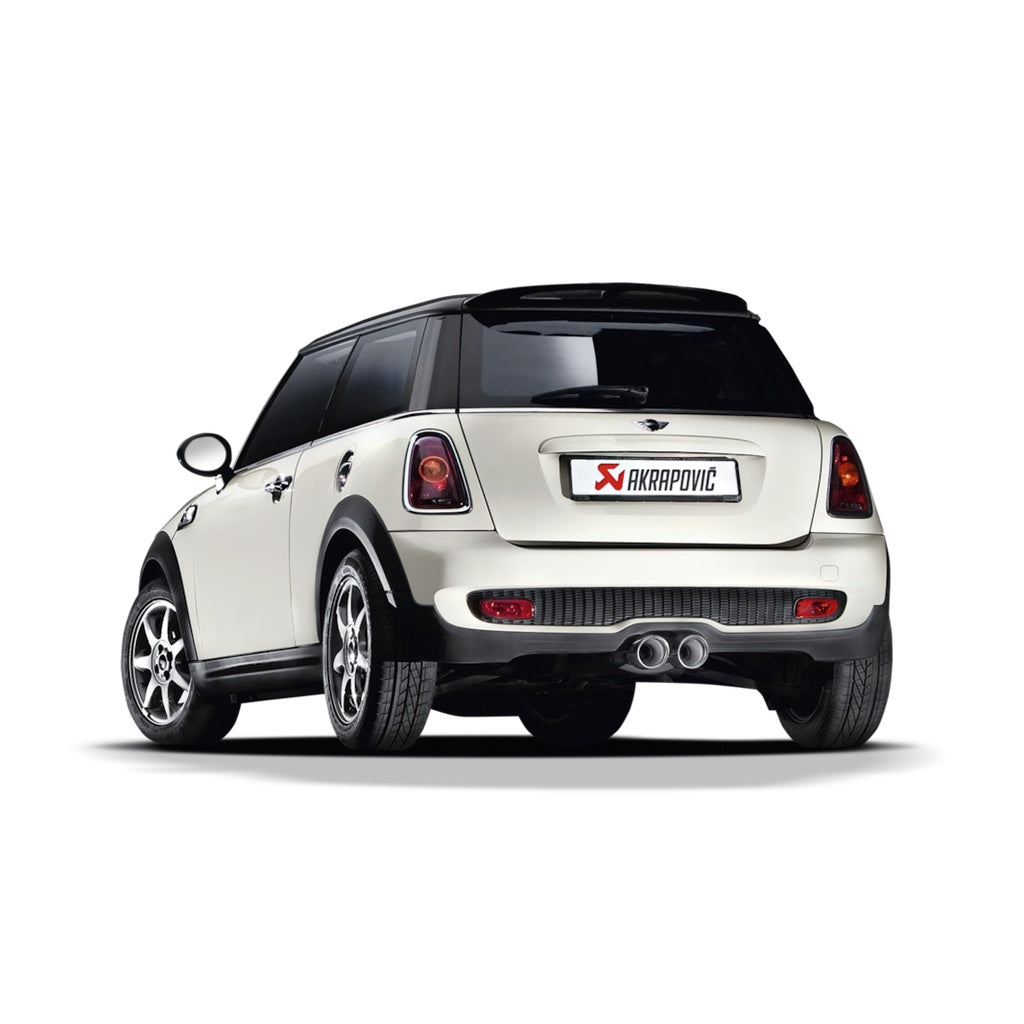 AKRAPOVIC ME-MIN/TI/1H Вихлопна система Evolution Line (нержавіюча сталь) для MINI Cooper S (R56 / R57 / R58 / R59) / JCW (R56 / R57 / R58) Сертифікат EC Photo-2 